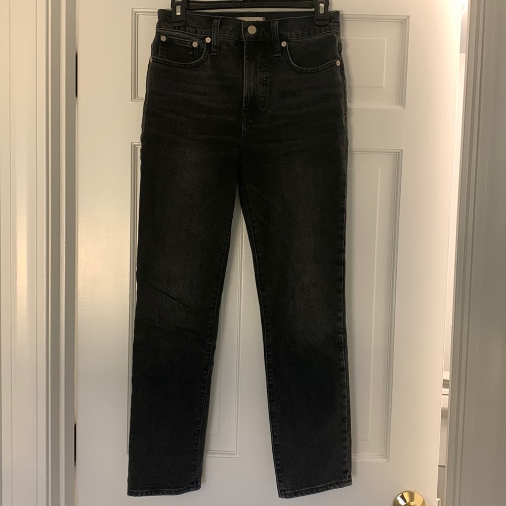 Madewell black vintage style jeans